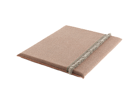 Садовый коврик GL Diagonal миндальный-персиковый большой