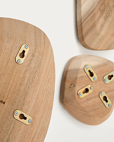 Набор Selem из 4 деревянных панелей 