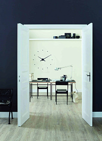 Часы Oj Black 80 см (черный)