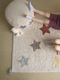 Хлопковый ковер Lillaland VINTAGE STARS 120*180
