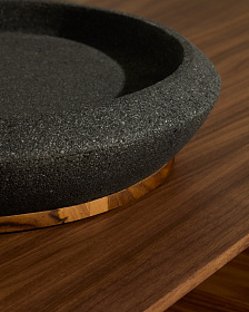 Naro Кухонный поднос из камня Ø38см