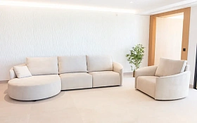 Модульный диван Nora Y1+2A+R2 ножки 5 см