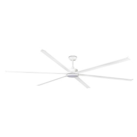 Потолочный вентилятор ROTTERDAM 30 XXL Ш3000MM белый 6P 32W LED 3000K