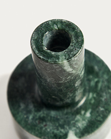 Подсвечник Zalvori из зеленого мрамора, 13 см