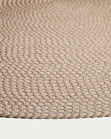 Ковер Despas из синтетического волокна цвета экрю, 200 см