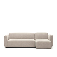 Neom Модульный диван с правым/левым шезлонгом бежевого цвета 263 см