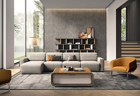 Модуль с левым подлокотником Cosmopol Relax с электро реклайнером E4528/07