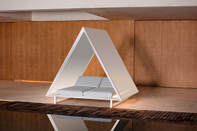 Уличная кровать Vineyard тканевая крыша