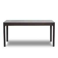 Обеденный стол RONDA темный орех V36W1