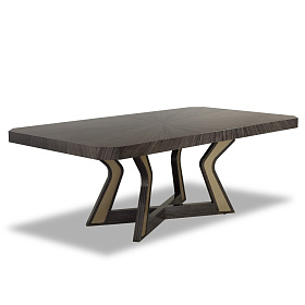 Обеденный стол прямоугольный раздвижной EMERALD EM0020