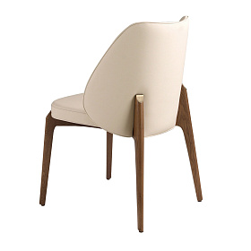 Стул 4207 из кремовой экокожи