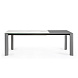 Стол Atta 160 (220) x90 антрацит, керамика