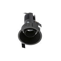 Встраиваемый светильник TULIPA DOWN ORI 15W 4000K CRI90 50° черный