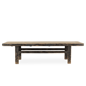 Черный столик ваби-саби Mizu из вяза