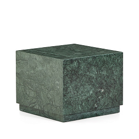 Приставной столик Sorein из черного мрамора 50 x 50 см