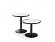 Столик Tuxedo 2 Carrara Marble/Black metal