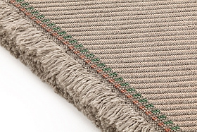 Подушка GL Diagonal миндальный-слоновая кость 70x70