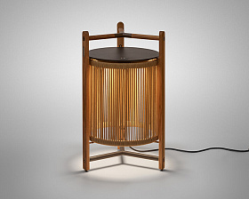 Уличный напольный светильник Kando P/76 Outdoor песочный Cord