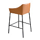 Барный стул 4145/CS931A коричневый из экокожи