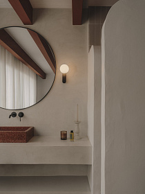 Бра  Perlina LED 8.8W SW 2700-3000-4000K DALI-2 Черный 391lm