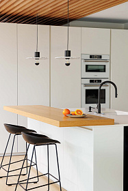 Подвесной светильник Confetti из переработанного пластика мраморный ø30см