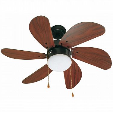 Потолочный вентилятор Palao коричневый