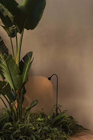 LILY 650 Уличный маяк на штыке черный LED 3W 2700K