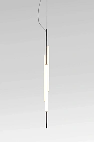 Вертикальный светильник Ambrosia V 130 черный/Canopy 50W 