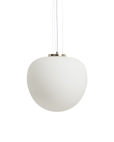 Подвес Ardali из тонированного стекла и стали с матовой отделкой, диаметр 40 см