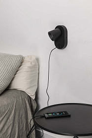 Настенный светильник CORB USB C черный