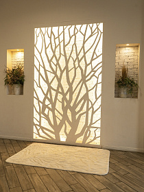 Хлопковый ковер Lillaland Sankofa natural 70*120