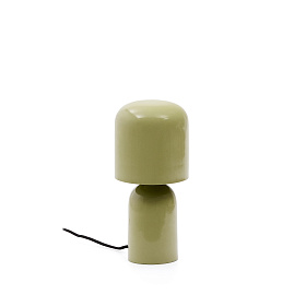 Настольная лампа Monze из светло-зеленого металла