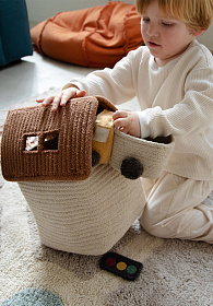 Корзина Домик тофи 22*22*34