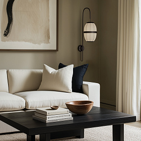 Бра Pull A1249 Matt black