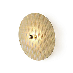 Бра Tan Tan A1053/15 см золотой металл + 1125/90 см натуральный ротанг