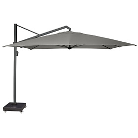 Зонт Icon ANTHRACITE - MANHATTAN 350x350 (с основанием и чехлом)