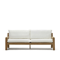 Forcanera 3-местный диван из массива тикового дерева 218 см