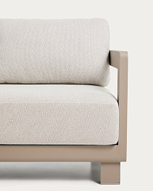 Комплект садовой мебели Nerano из алюминия цвета таупе