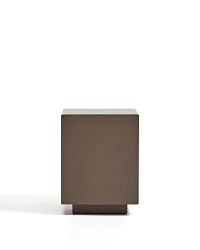 Уличный столик Rustella из коричневого бетона, 35 x 35 см