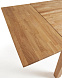 Стол Indra 120 (200) x75 дубовый