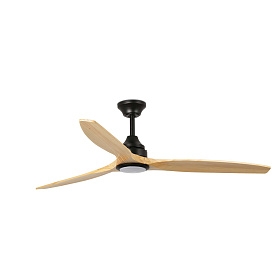 Вентилятор ALO DC Ш1520MM черный / дерево 3 PALAS  20W CCT