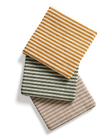 Подушка для стула Dirome в зеленую полоску, 100% ПЭТ, 40 x 40 см