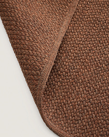 Ковер Despas из синтетических волокон терракотовый 160 x 230 см