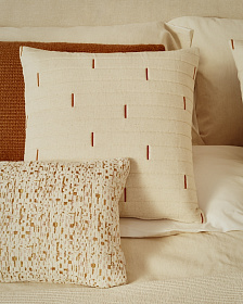 Чехол на подушку Manma из разноцветного жаккарда 30 x 50