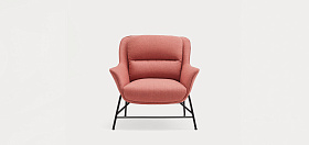 Кресло Sadira коралловое