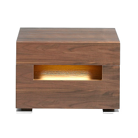 Прикроватная тумбочка MB1709NS /7065 с подсветкой