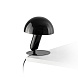 BELA Черная настольная лампа с зажимом 1XE27