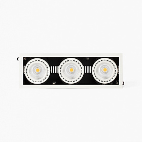 Встраиваемый светильник MINI COLIN-3 белый LED 54-75W 4000K 56°
