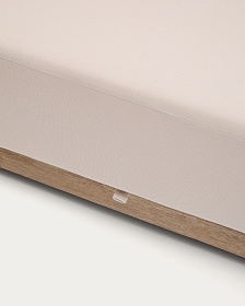 Диван Ambra 3-местный уличный из акации со светлой отделкой 249 см