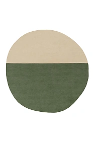 Круглый ковер Perls Green